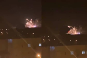 ரஷ்யாவை நள்ளிரவில் கதிகலங்கவைத்த ஏவுகணை தாக்குதல்! பகீர் காணொளி