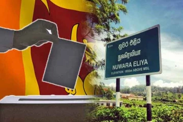 நுவரெலியாவில் ஜனாதிபதி வேட்பாளரின் படம் பொறித்த தீப்பெட்டிகள் விநியோகம்