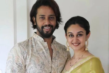 தனது கணவருடன் நடிகை ஐஸ்வர்யா அர்ஜுன் எடுத்துக்கொண்ட அழகிய போட்டோஸ்