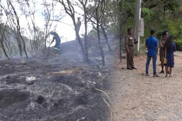 අක්කර 3ක් ගිනිබත් කළ යුවළගේ ගිනි කූර