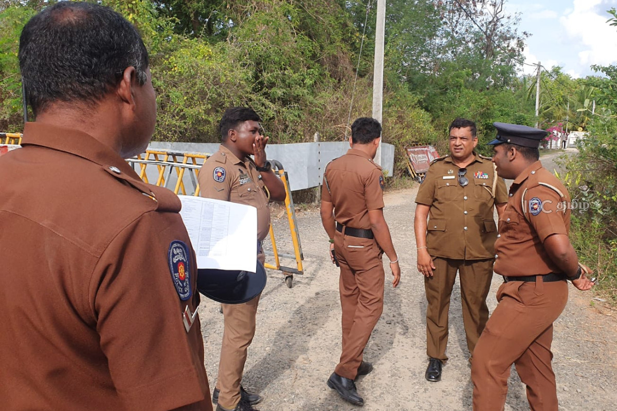 தையிட்டி விகாரை காணி அளவீடு : காணி உரிமையாளர்களுக்கு காவல்துறையினர் கெடுபிடி | Land Survey For The Thaiyiddi Vihara Land Release