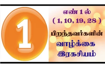 எண் 1ல் பிறந்தவர்களின் வாழ்க்கை ரகசியம்! நீங்கள் எப்படிபட்டவர் தெரியுமா?
