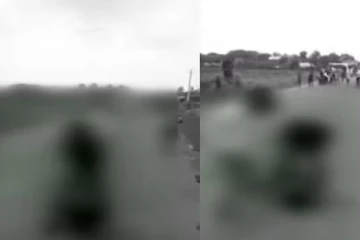 பெண்களை நடுத்தெருவில் இழுத்து சரமாரியாக அடித்து உதைக்கும் ஆண்கள் - வேடிக்கை பார்த்த மக்கள்!