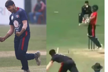 ஒரே பவுன்சரில் அனைவரையும் வியக்க வைத்து தேசிய அணிக்கு தேர்வான இளம் வீரர்! திணறிய பேட்ஸ்மேன்கள்... வைரலாகும் வீடியோ