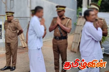 சுதந்திர தினத்தை முன்னிட்டு வவுனியா சிறைச்சாலையில் இருவர் விடுதலை