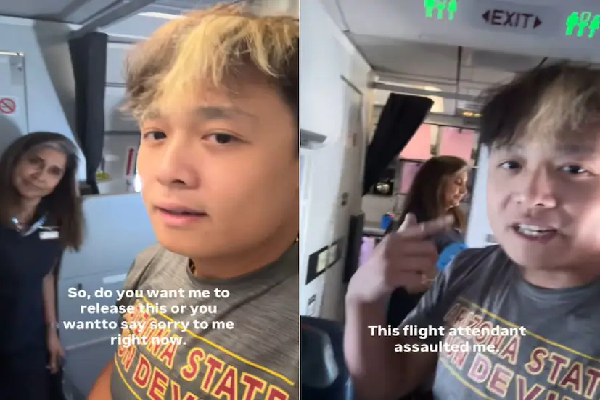 பறந்து கொண்டிருந்த விமானத்தில் பயணியின் அருவருப்பான செயல் | Air Hostess Shocked By Passengers Inappropriate