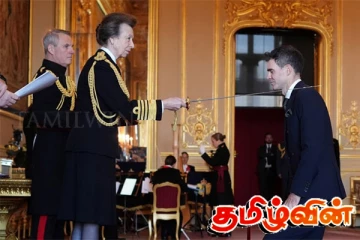 இங்கிலாந்தின் இளவரசியினால் நைட்ஹூட் பட்டம் பெற்ற கிரிக்கெட் வீரர்