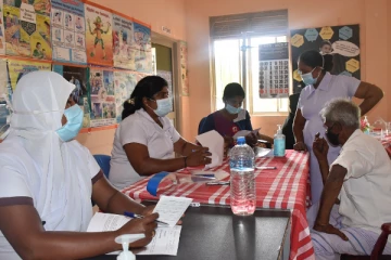 மன்னார் மாவட்டத்தில் பைஸர் தடுப்பூசியின் இரண்டாவது தடுப்பூசி செலுத்தும் நடவடிக்கை