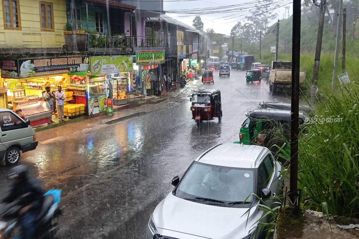 நுவரெலியாவில் பலத்த மழை: போக்குவரத்து துண்டிப்பு | Heavy Rains Cause Trees To Fall Nuwara Eliya