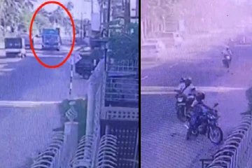 திடீரென வர்த்தக நிலையத்துள் புகுந்த லொறியால் பரபரப்பு;ஒருவர் பலி