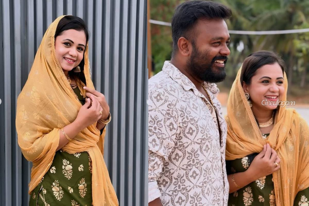 தனது கணவரின் பிறந்தநாளை கோலாகலமாக கொண்டாடிய தொகுப்பாளினி மணிமேகலை... போட்டோஸ் இதோ | Anchor Manimegalai Celebrates Her Husband Bday