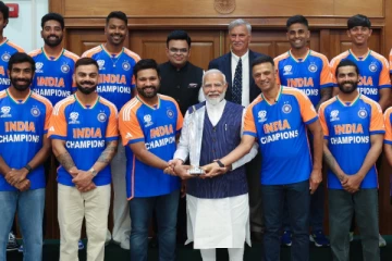 T20 World Cup: நாடு திரும்பிய இந்திய அணி - நேரில் சந்தித்து வாழ்த்திய பிரதமர்!