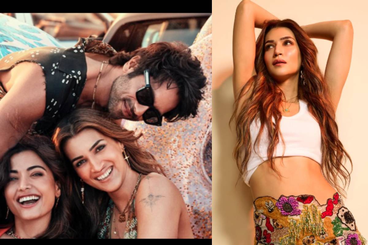 பிங்க் - ப்ளூ கலர் கிளாமர் லுக்கில் நடிகை க்ரித்தி சனோன்.. | Actress Kriti Sanon Recent Photoshoot Post பிங்க் - ப்ளூ கலர் கிளாமர் லுக்கில் நடிகை க்ரித்தி சனோன்.. | Actress Kriti Sanon Recent Photoshoot Post