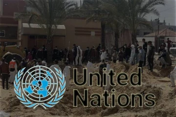 காசாவில் கண்டுபிடிக்கப்பட்ட பாரிய மனிதப் புதைகுழி : தெளிவான விசாரணைக்கு ஐ.நா அழைப்பு