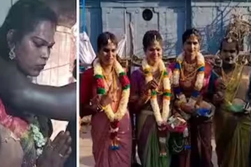 கூத்தாண்டவர் கோயில் திருவிழா; தாலிக்கட்டி இரவு முழுவதும் நடனமாடிய திருநங்கைகள்