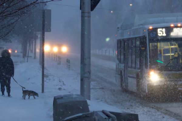 கனடா சுற்றாடல் திணைக்களம் விடுத்துள்ள பனிப்பொழிவு எச்சரிக்கை | Environment Canada Snow Warning