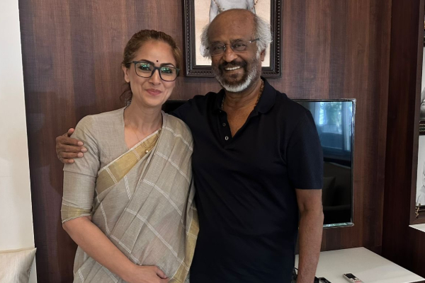 ரஜினிகாந்தை நேரில் சந்தித்த பிரபல நடிகை.. யார் தெரியுமா? புகைப்படத்துடன் இதோ | Simran Meets Rajinikanth