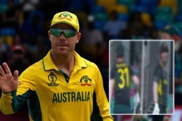 தடுமாறிய டேவிட் வோர்னர்: வைரலாகும் காணொளி