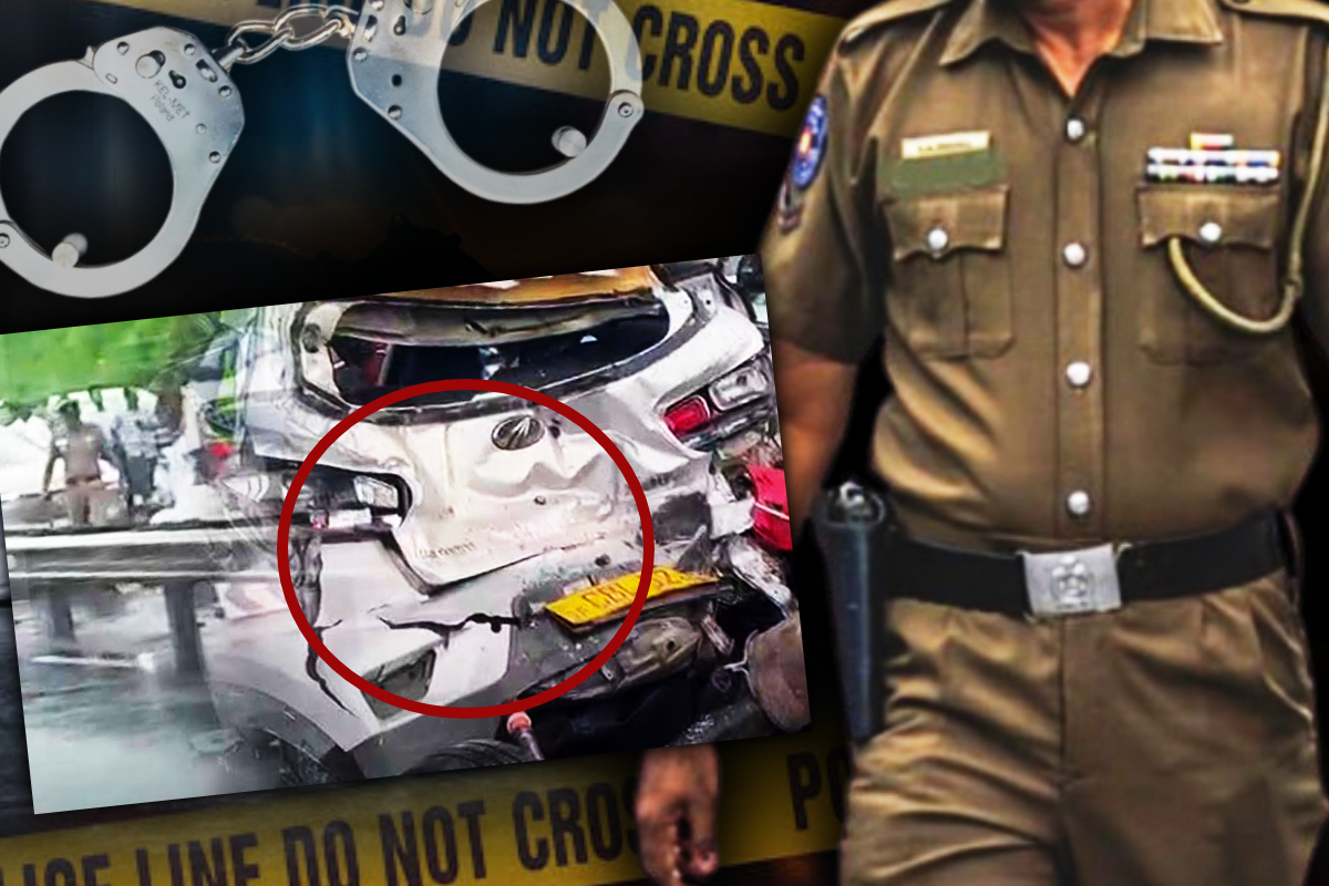 தெற்கு அதிவேக நெடுஞ்சாலையில் பல வாகனங்கள் மோதி விபத்து - பலர் காயம் | Eight Vehicles Collided On Southern Expressway தெற்கு அதிவேக நெடுஞ்சாலையில் பல வாகனங்கள் மோதி விபத்து - பலர் காயம் | Eight Vehicles Collided On Southern Expressway