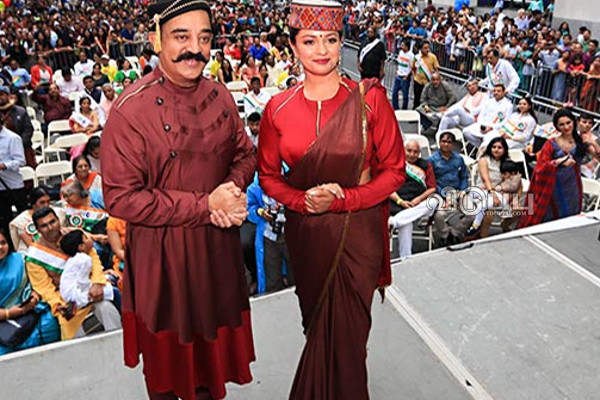 திருமணமான பிரபல நடிகையுடன் ரகசியமாக சந்தித்த கமல் ஹாசன்!! வைரலாகும் புகைப்படம்.. | Kamal Haasan Pooja Kumar Old Outing Photo Viral