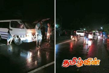 வயோதிப பெண் மீது மோதிய வான்: பலத்த காயத்துடன் வைத்தியசாலையில் அனுமதி