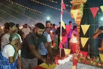 வவுனியா ஈச்சங்குளத்தில் உணர்வெழுச்சியுடன் இடம்பெற்றுவரும் மாவீரர் தின நிகழ்வு!