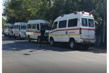 கொரோனாவால் இறந்தவர்களின் உடலை எரிக்க நீண்ட வரிசை