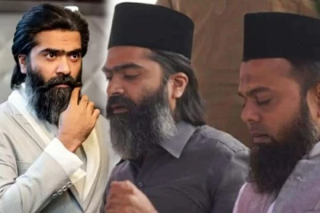 இஸ்லாத்திற்கு மாறிவிட்டாரா சிம்பு? இணையத்தில் தீயாய் பரவும் புகைப்படங்கள்