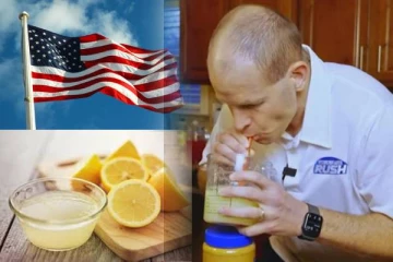 அமெரிக்காவில் எலுமிச்சை சாற்றை குடித்து கின்னஸ் சாதனை படைத்த நபர்!