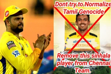 ரெய்னாவை எடுக்கல.! இலங்கை வீரருக்கு வாய்ப்பா.? ட்ரெண்டிங்கில் #Boycott_ChennaiSuperKings