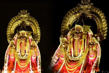 நல்லூர் கந்தனின் பூங்காவனத் திருக்கல்யாணக் காட்சி!