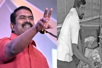 உண்டியலில் விழுந்த ஐபோனில் முருகன் யாருடன் பேசப் போகிறார்? சீமான் விமர்சனம்