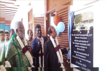 யாழ்ப்பாணம் மத்திய கல்லூரியின் உடற் பயிற்சிக் கூடத்திறப்பு விழா