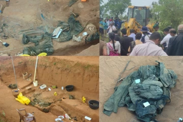 கொக்குத்தொடுவாய் புதைகுழியில் அடுக்கடுக்காக காணப்படும் உடலங்கள்(இரண்டாம் இணைப்பு)