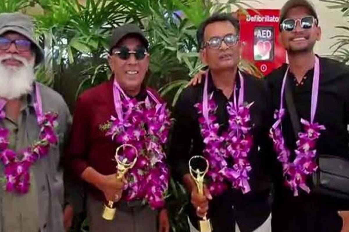 இலங்கை சினிமாவுக்கு உலகப் பெருமை ; சர்வதேச விருதுகளை வென்ற நடிகர்களுக்கு உற்சாக வரவேற்பு | Sri Lankan Cinema Is A Global Pride