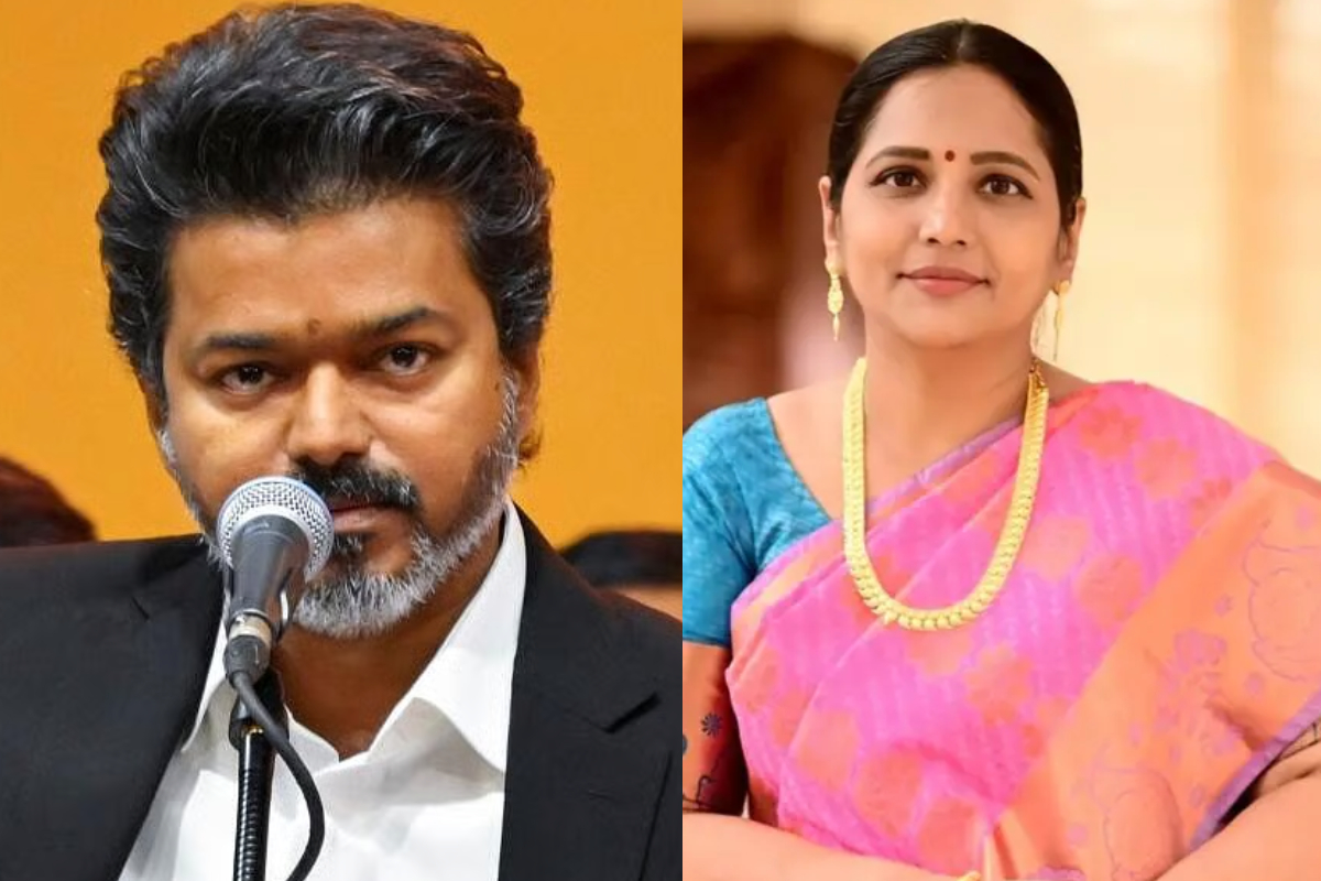 சட்டம் ஒழுங்கு சந்தி சிரிக்குது, TVK-வை தாக்கிய பிரபல நடிகை | Actress Vinodhini Criticizes Tvk