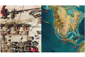 அமெரிக்காவில் நிலநடுக்கம்; குலுங்கிய நகரம் - மக்கள் அலறி அடித்து ஓட்டம்…!