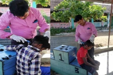 தமிழர் பகுதியில் பலரை வியப்பில் ஆழ்த்திய ஆசிரியரின் நெகிழ்ச்சியான செயல்! குவியும் வாழ்த்துக்கள்