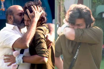 உள்ளே வந்த அப்பா!! சாரி கேட்டதும் கண்கலங்கிய அழுத பிக்பாஸ் 8 விஷால்..