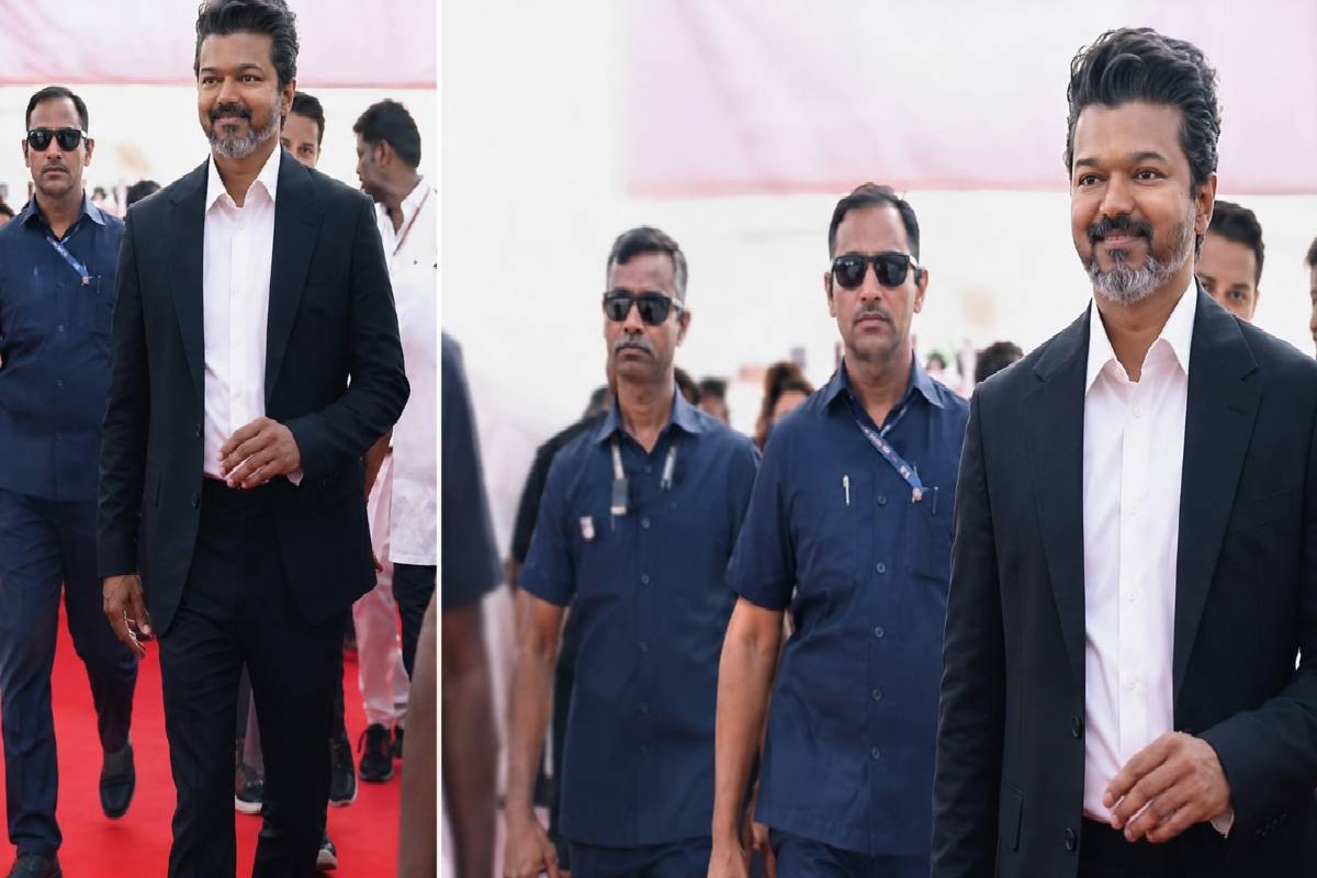 விஜய் கருப்பு கோட் அணிந்து முதல்வராக பதவியேற்றது ஏன்? | Why Did Vijay Oath Chief Minister Wearing A Coat