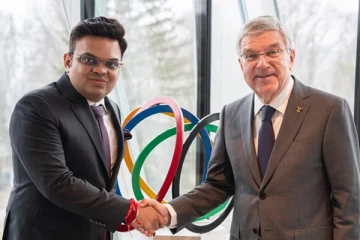 2032 ஒலிம்பிக்கில் கிரிக்கெட்? ஒலிம்பிக் கமிட்டி தலைவருடன் ஜெய் ஷா சந்திப்பு