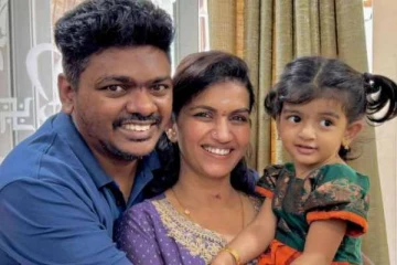 2வது முறை கர்ப்பம், 5வது மாத வளைகாப்பு- கணவருடன் ஆட்டம் போட்ட சீரியல் நடிகை