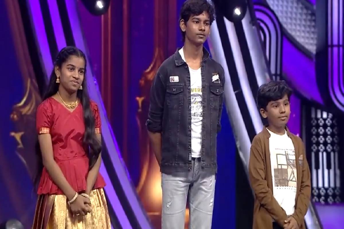 சரிகமப - வில் வெளியேற்றப்பட்ட போட்டியார்களில் திரும்பவும் தேர்வான அதிர்ஷ்டசாலி யார்? | Saregamapa Little Champs S5 Last Week Wild Cart