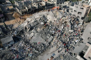 போர் நிறுத்த அறிவிப்பின் பின்னும் காசா மீது தாக்குதல் ; 115 பேர் உயிரிழப்பு