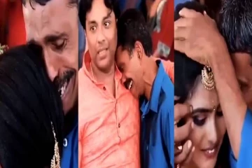 நெஞ்சங்களை வருடிய அந்த தருணங்கள்.. மகளின் திருமணத்தில் ஊர் பார்க்க கண்கலங்கிய தந்தை!