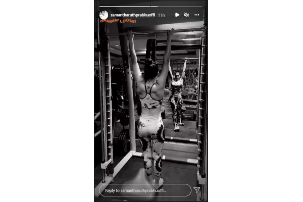 நடிகை சமந்தாவா இது, புதிய ஒர்க் அவுட் புகைப்படத்தை வெளியிட்ட நடிகை- செம வைரல் | Actress Samantha New Workout Video