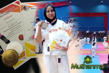 காராத்தே போட்டியில் சாதனை படைத்த பல்கலைக்கழக மாணவி