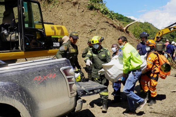 கொலம்பியாவில் மண்சரிவில் 34 பேர் பலி | 34 Killed In Landslides In Colombia