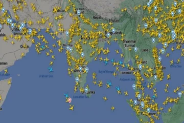 உலகில் அதிகளவு கண்காணிக்கப்பட்ட கோட்டாபய பயணித்த விமானம்