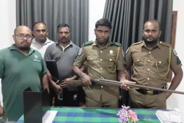 புத்தங்கல சரணாலயப் பகுதியில் துப்பாக்கியுடன் ஒருவர் கைது